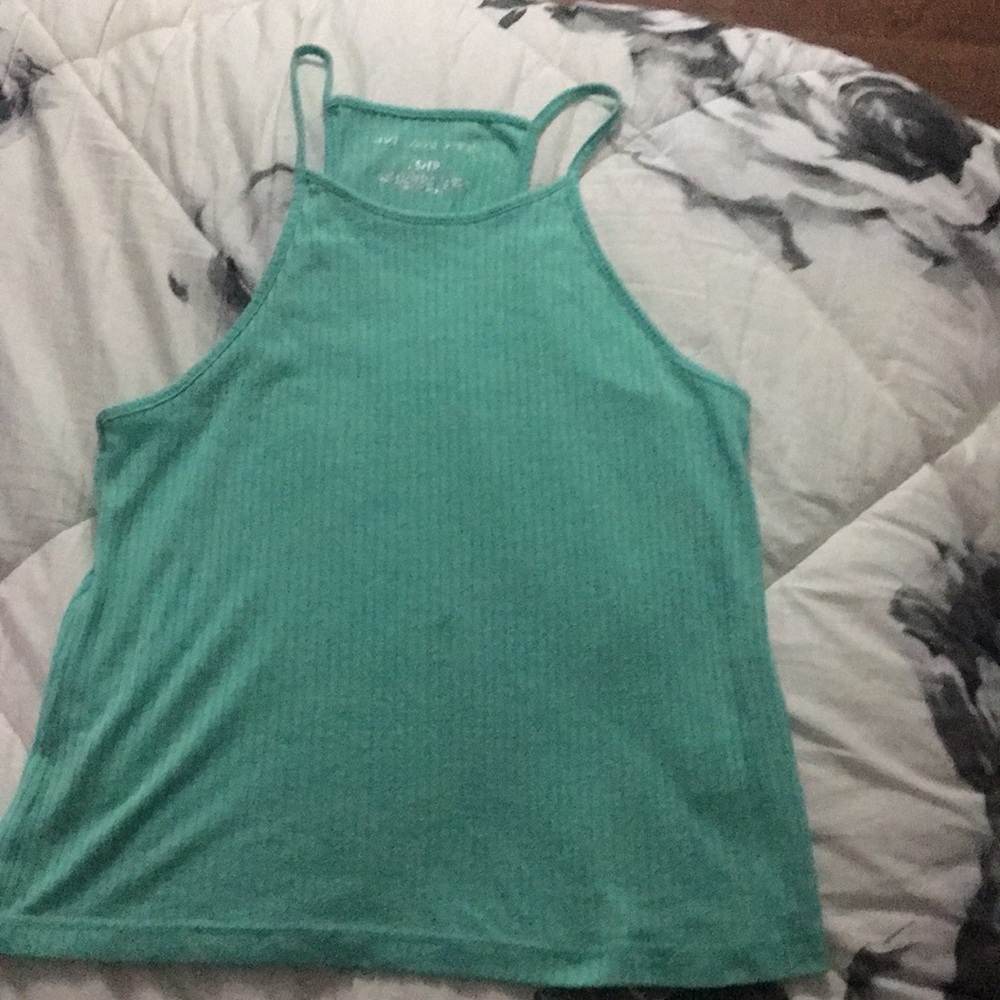 Teal aeropostale tank top
